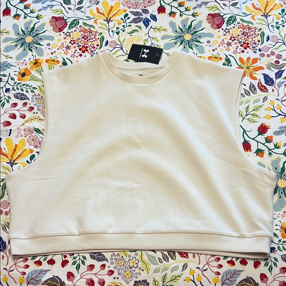 Under Armour Cream Crop Top